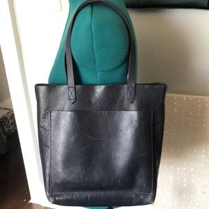 Madewell Navy Transport Tote Medium